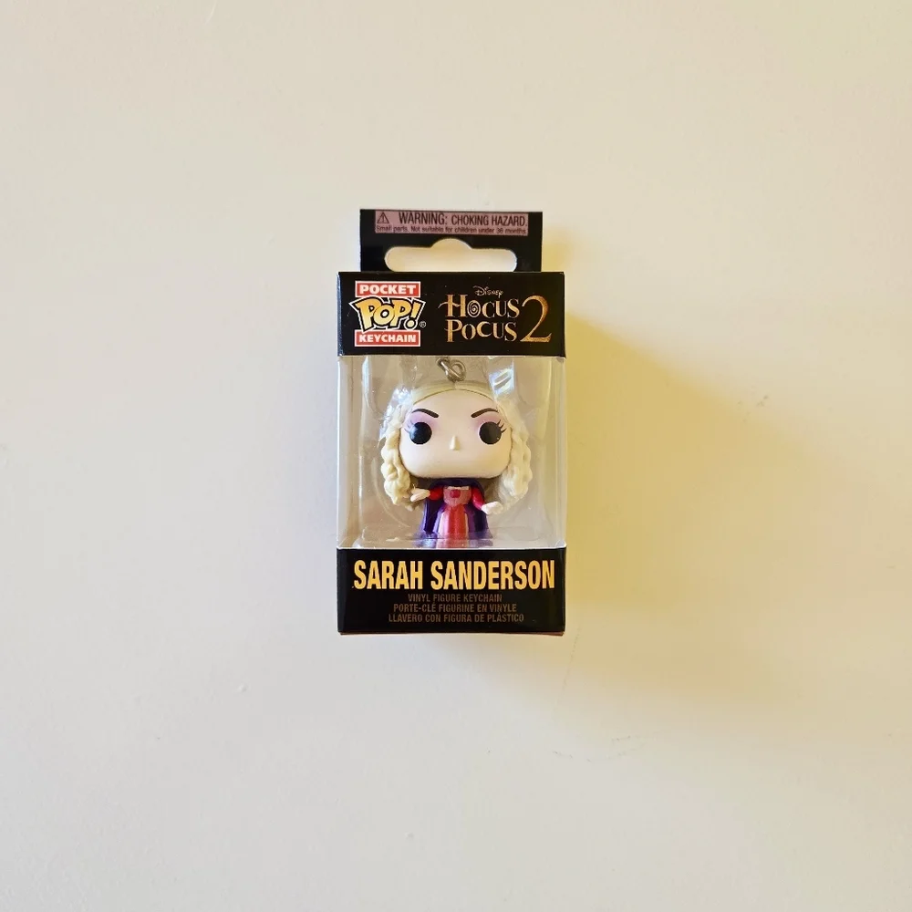 NEW Funko POP! Disney Hocus Pocus 2 SARAH SANDERSON Vinyl Keychain 2023 Gift
